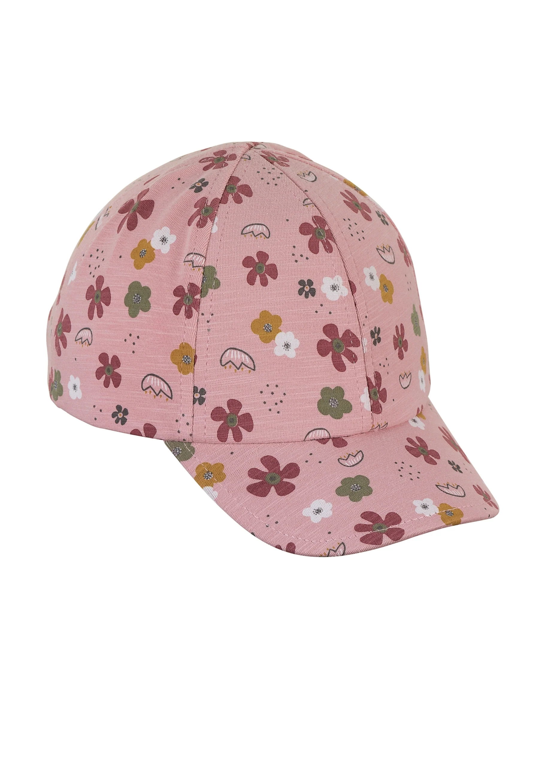 Kopfbedeckung Mädchen mit mehrfarbigem Blumen Print