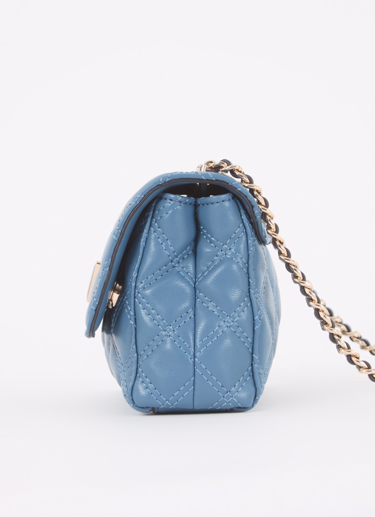 Mini borsa a tracolla GUESS Giully con motivo trapuntato