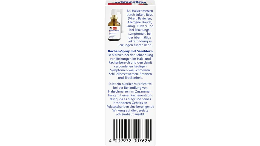 Doppelherz Rachen-Spray mit Sanddorn 30 ml