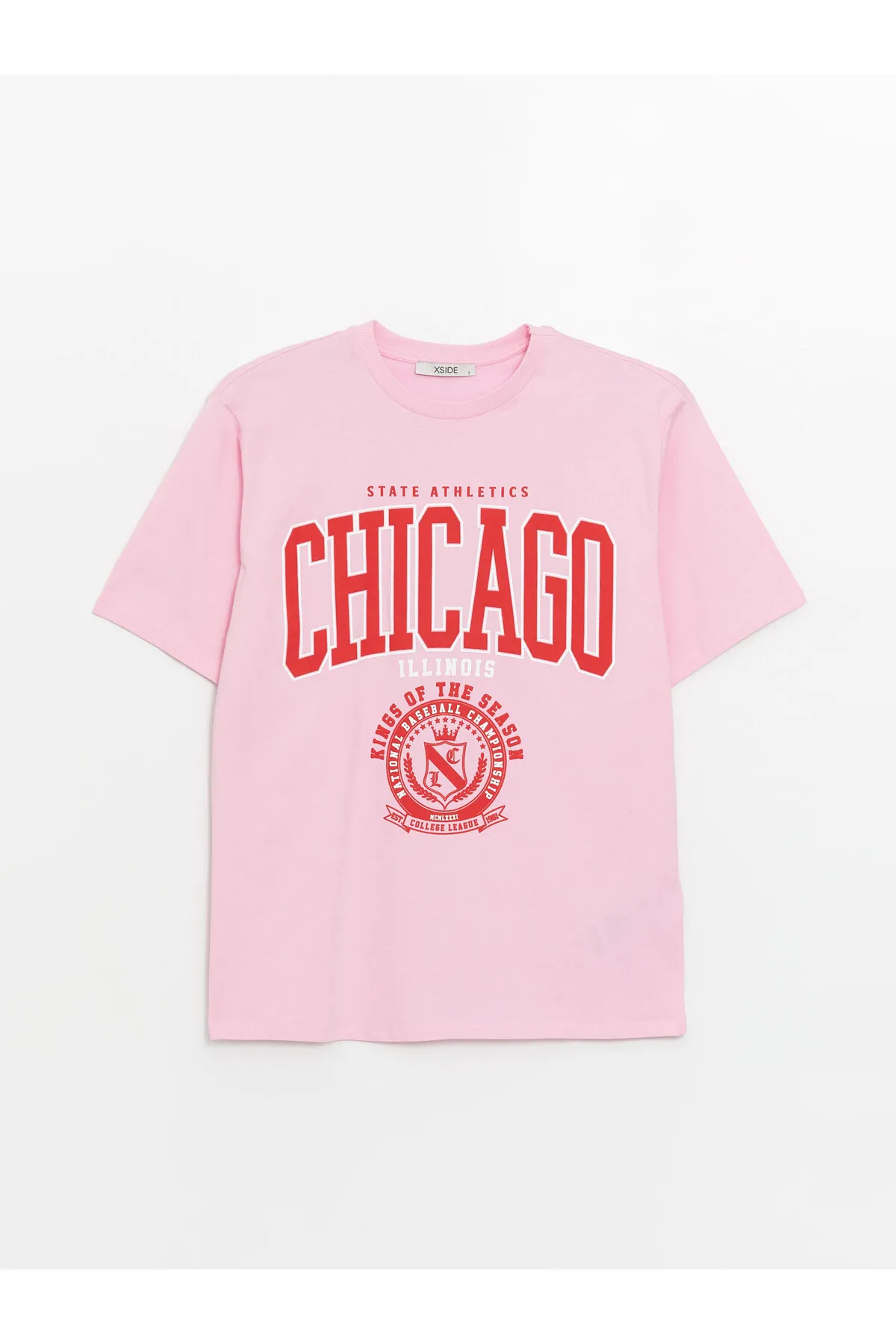 LC Waikiki  T-Shirt - Rosa - Oversized