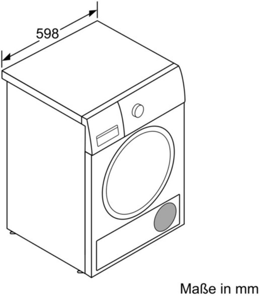 SIEMENS Wärmepumpentrockner WT44W5W0 - Wärmepumpentrockner - weiß