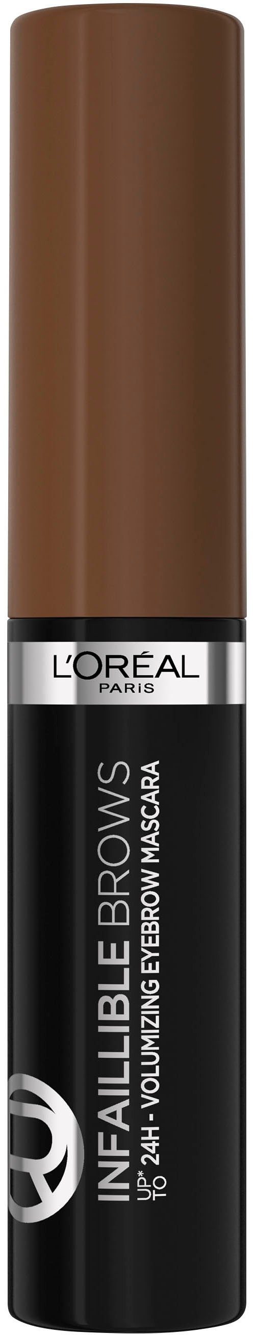 L'ORÉAL PARIS Augenbrauen-Kosmetika Brow Artist Plump & Set, mit Gelformel und Präzisionsbürste, wischfest