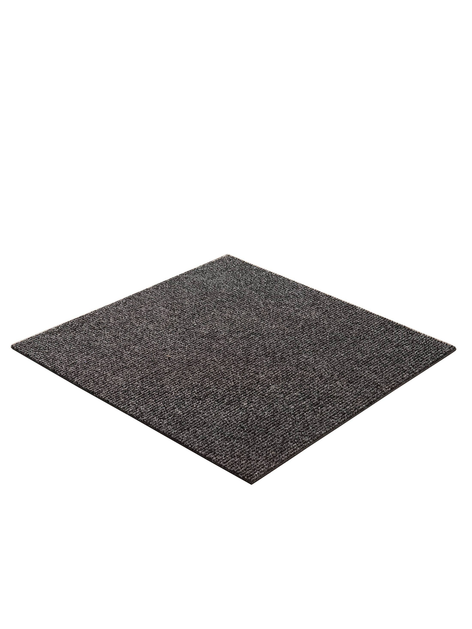 Linea Teppichbodenfliese, Anthrazit 965