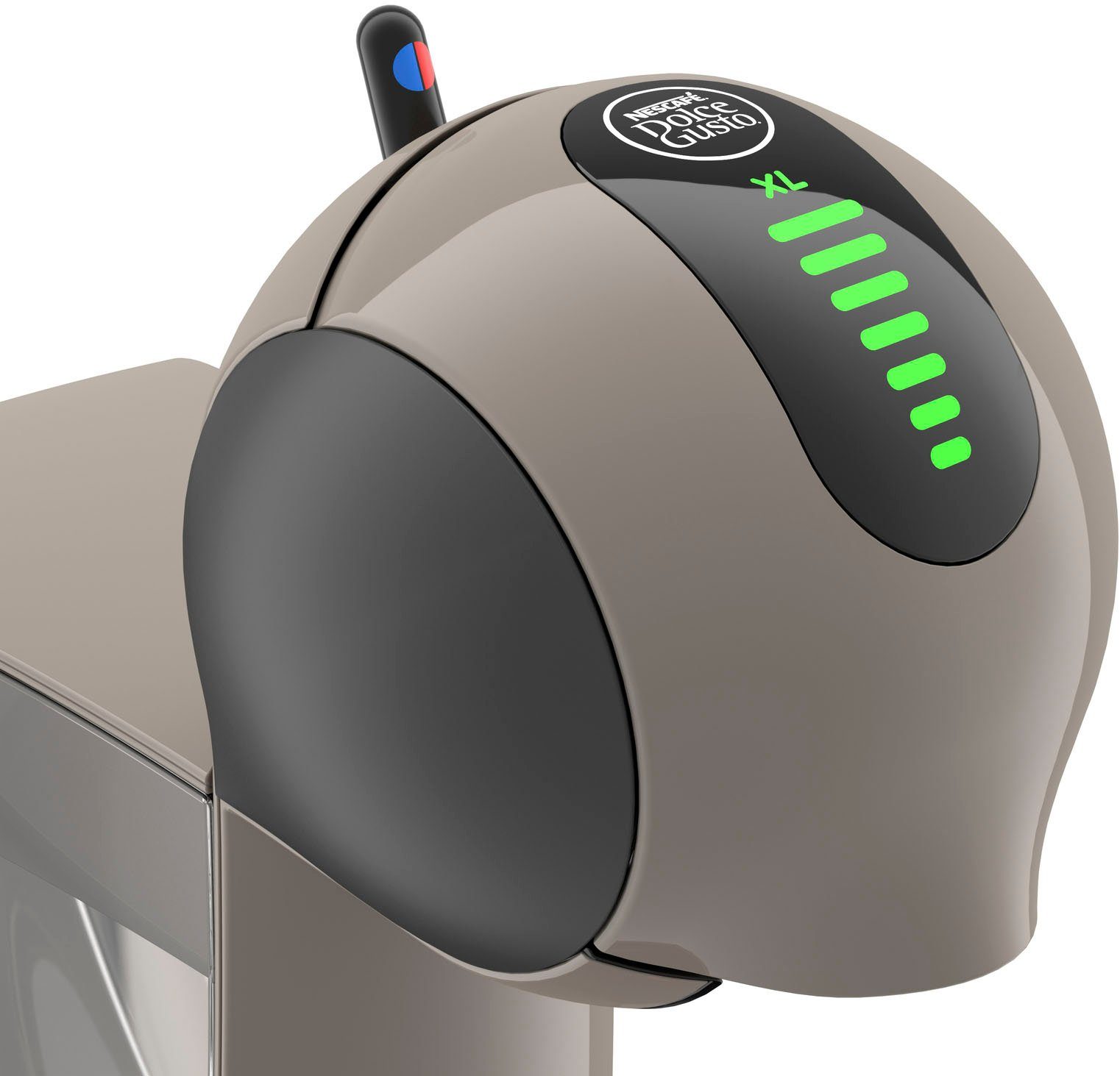 NESCAFÉ® Dolce Gusto® Kapselmaschine Krups, KP270A Infinissima Touch Automatic in Taupe, Hochdrucksystem bis 15 Bar, Touchscreen, Energiesparmodus nach 1 Min.