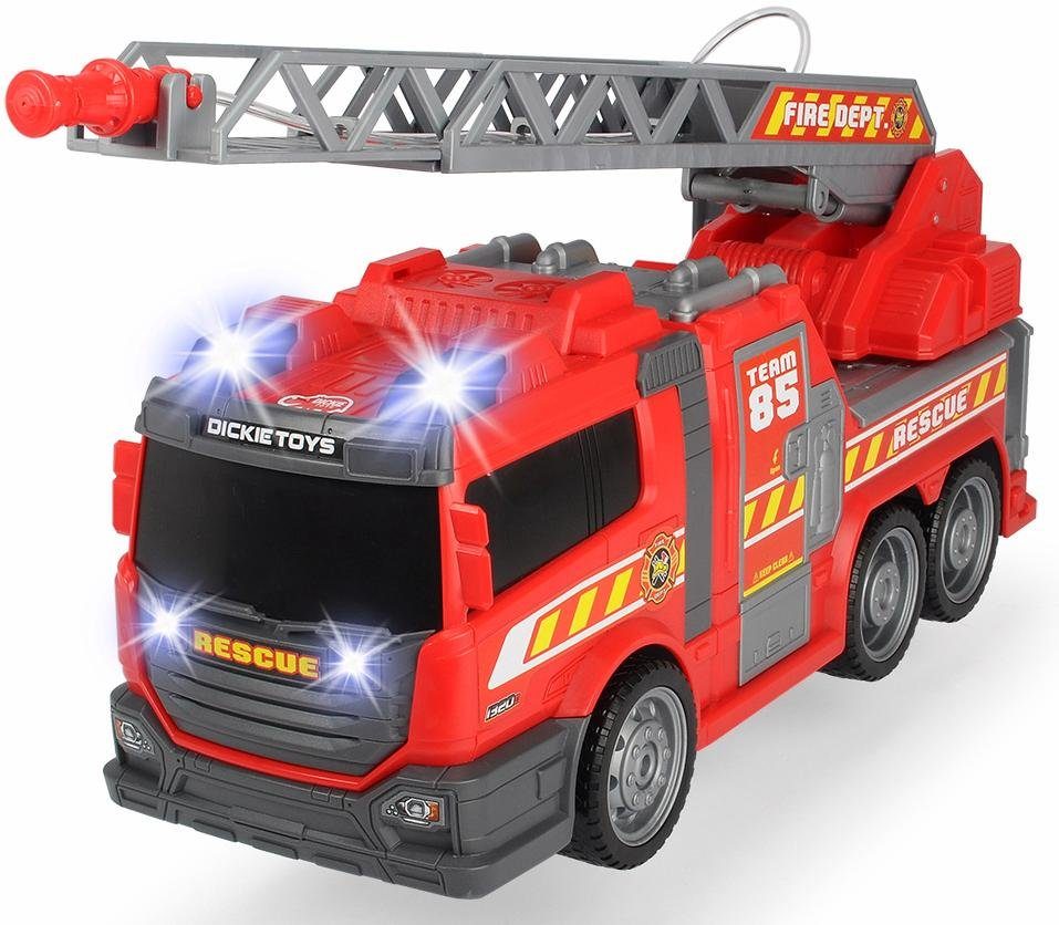 Dickie Toys Spielzeug-Feuerwehr Fire Fighter - Feuerwehrauto, mit Wasserspritze