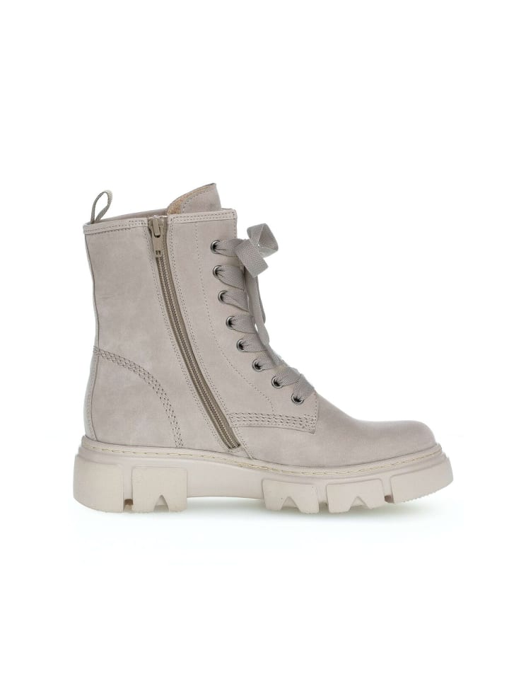 Gabor Fashion Schnürstiefeletten in grau günstig kaufen