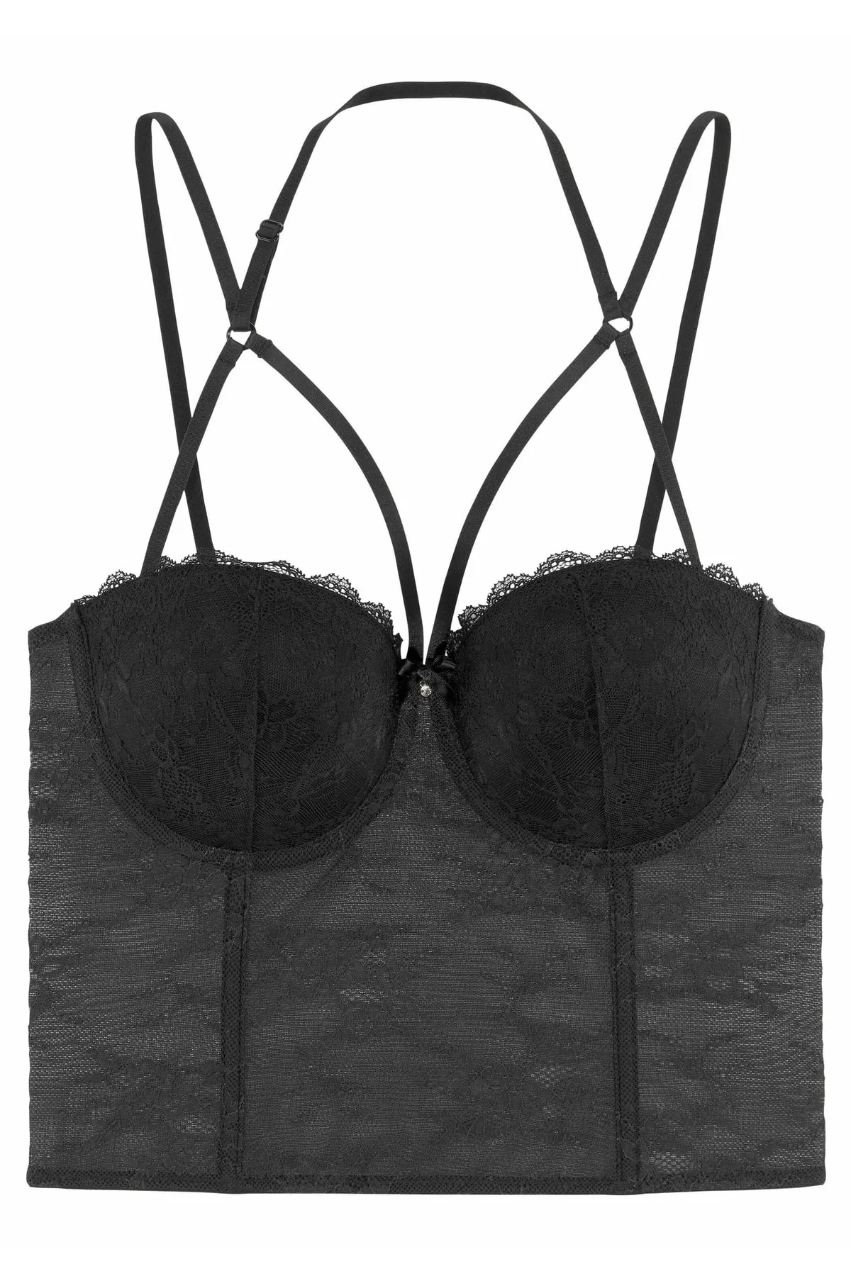 PETITE FLEUR GOLD  Korsage - Schwarz - Unifarben