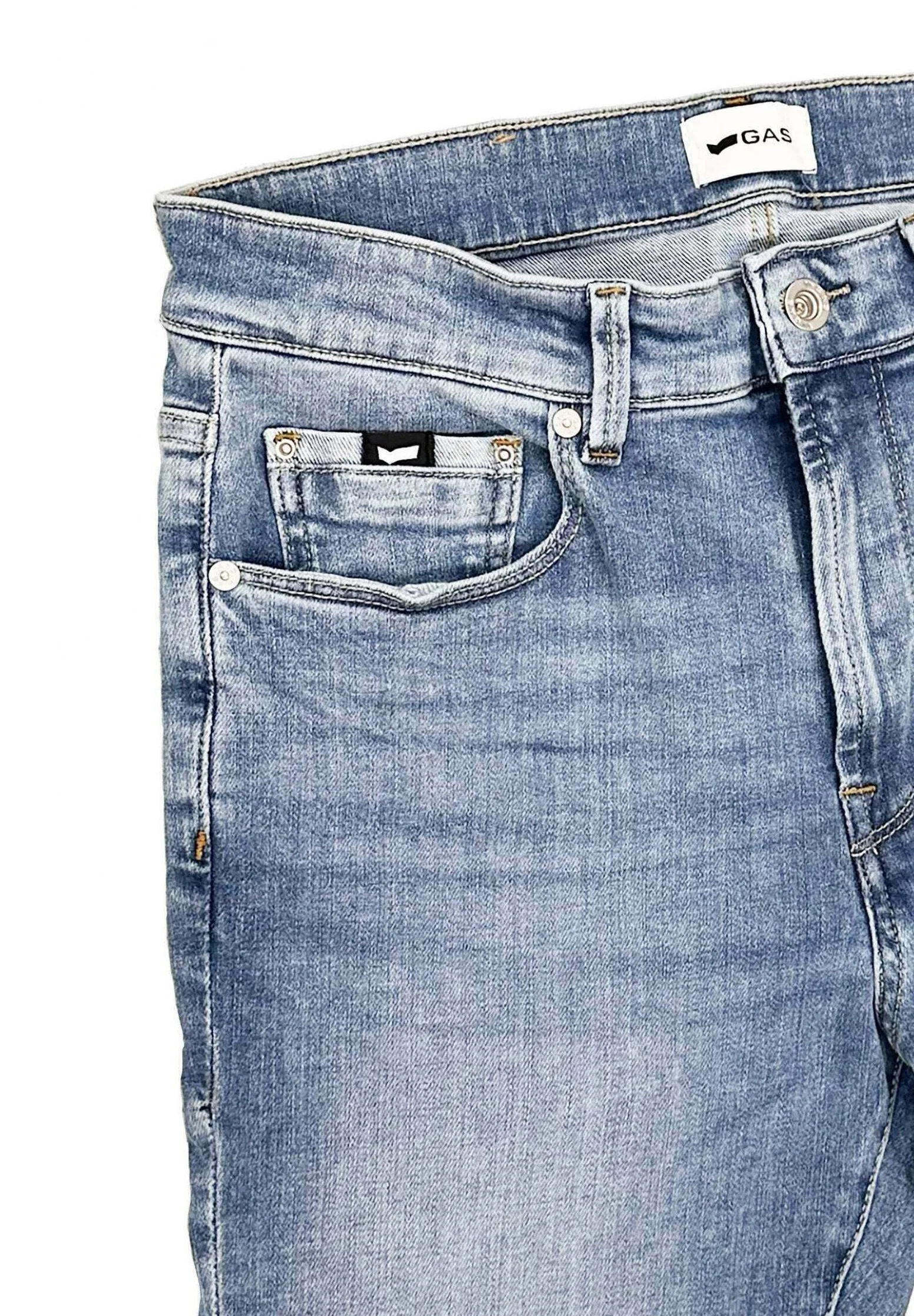 GAS SAX ZIP REV - Vaqueros ajustados