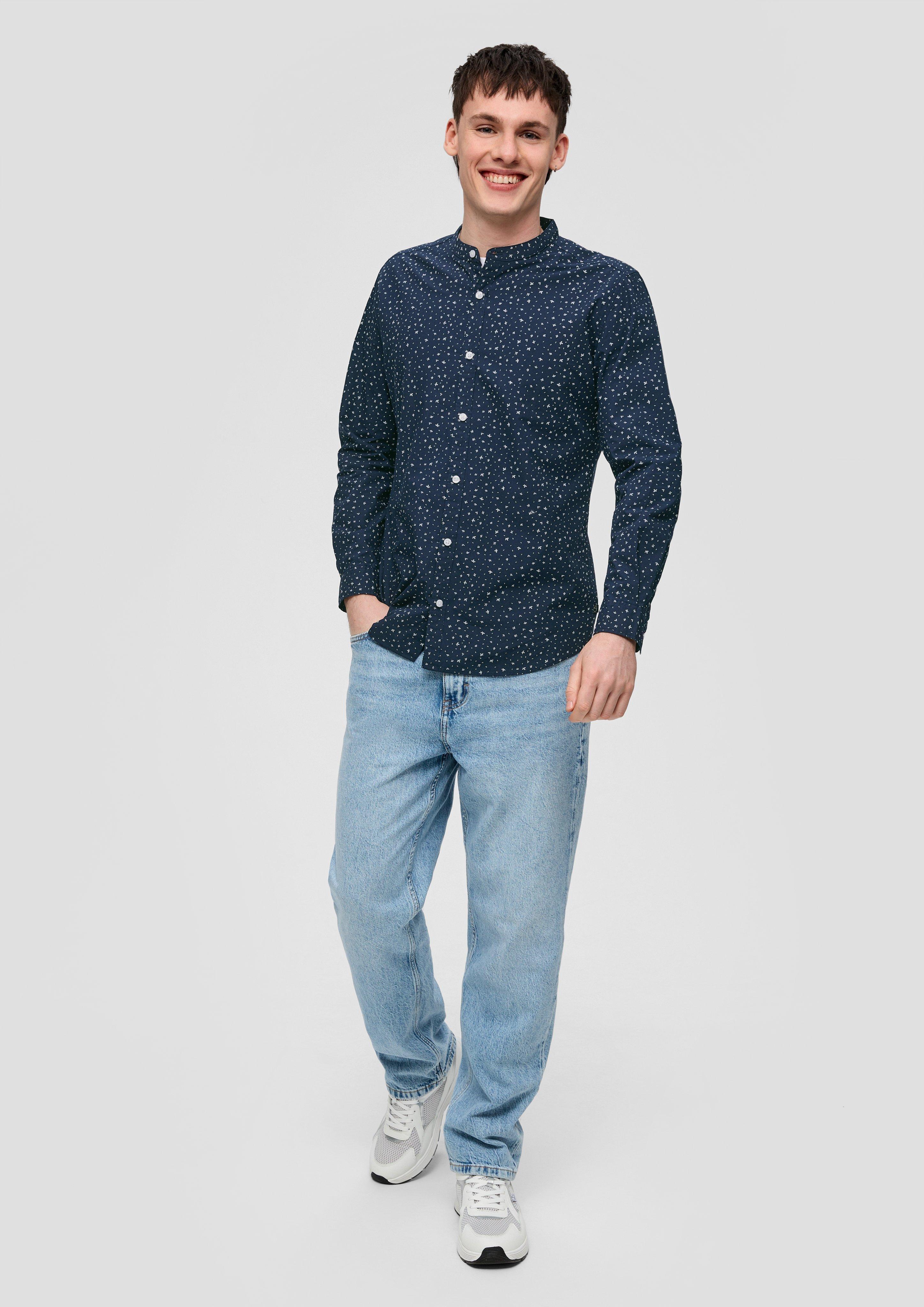 Baumwollhemd mit All-over-Print  2154591-58A0