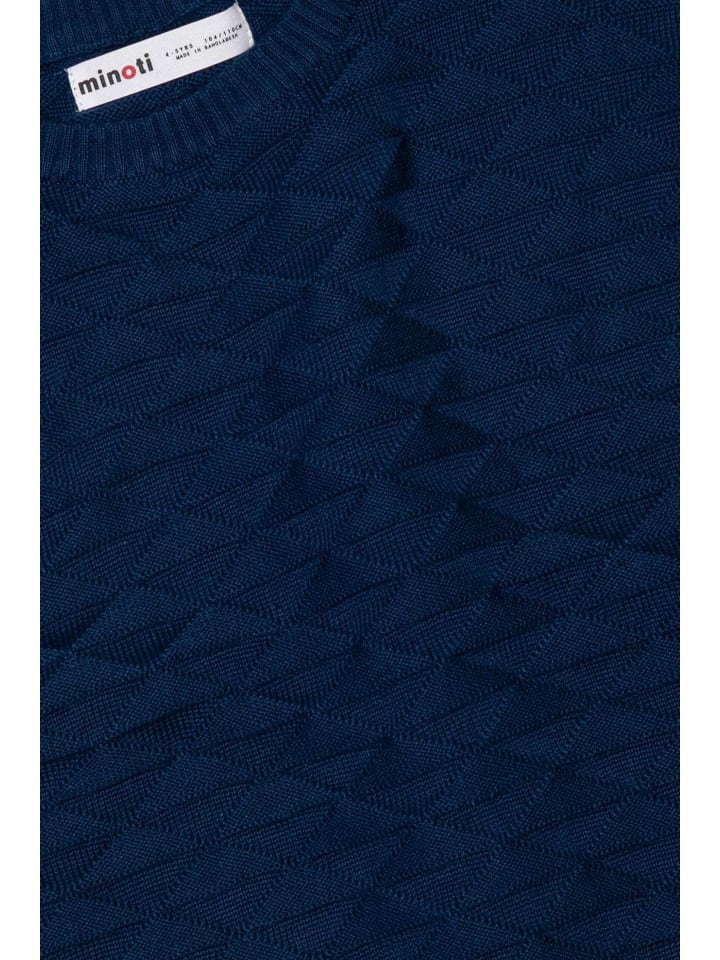 Minoti Rundhalspullover Peace 9 in blau günstig kaufen