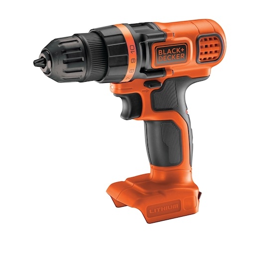 Trapano a batteria Black & Decker BDCDD18N-XJ da 18 Volt (batterie e caricabatterie esclusi).
