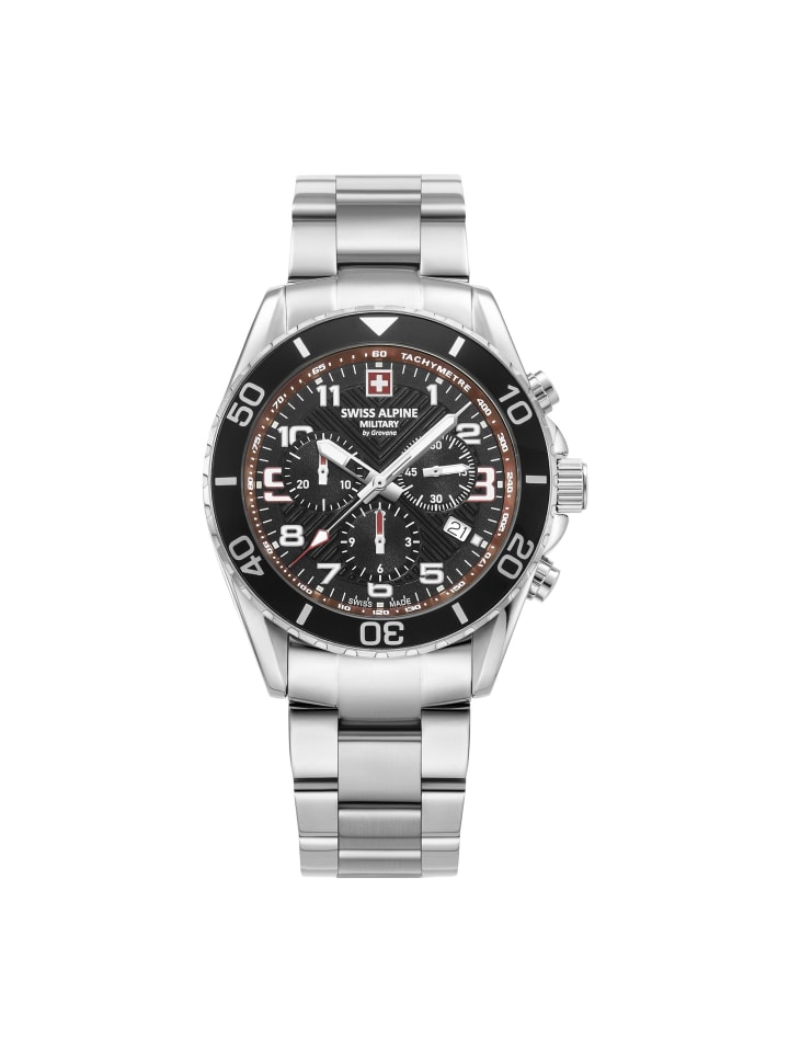 Swiss Military Quarzuhr 7029.9136SAM in Silber günstig kaufen onesize