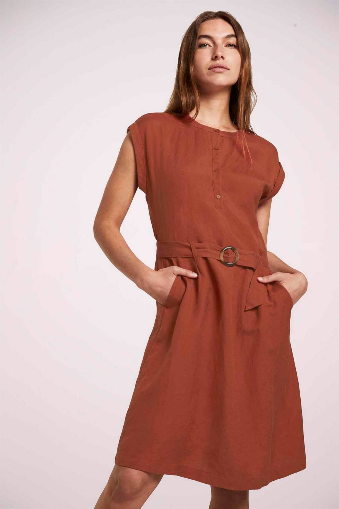 Tom Tailor Ensembles Robe Femme couleur orange