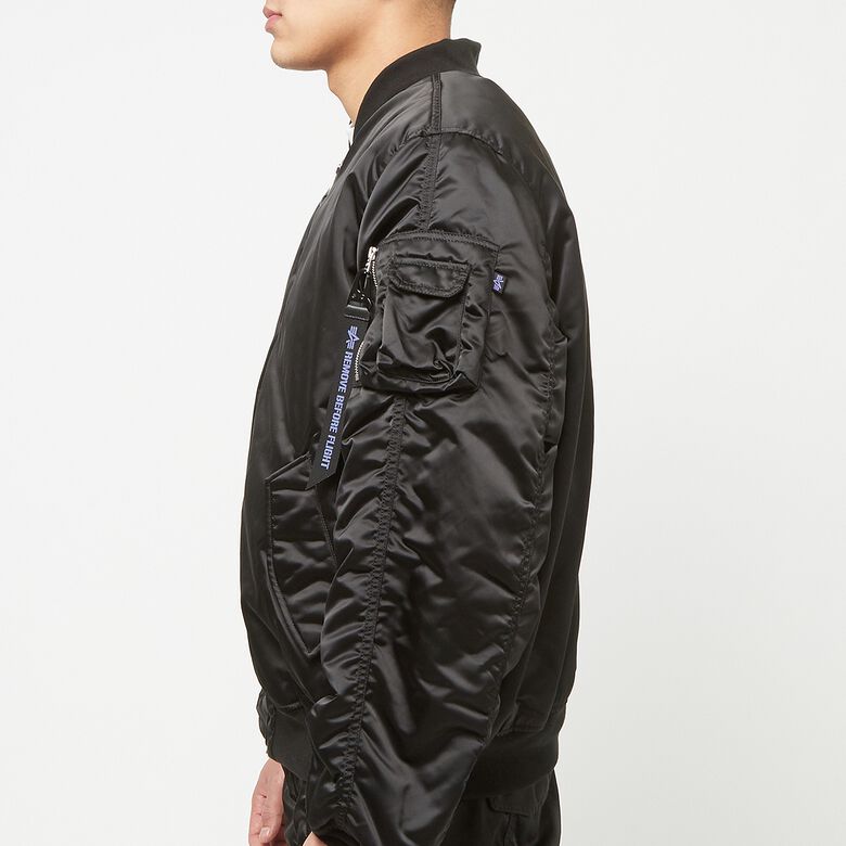 Alpha Industries UV MA-1 Bomberjacket Black