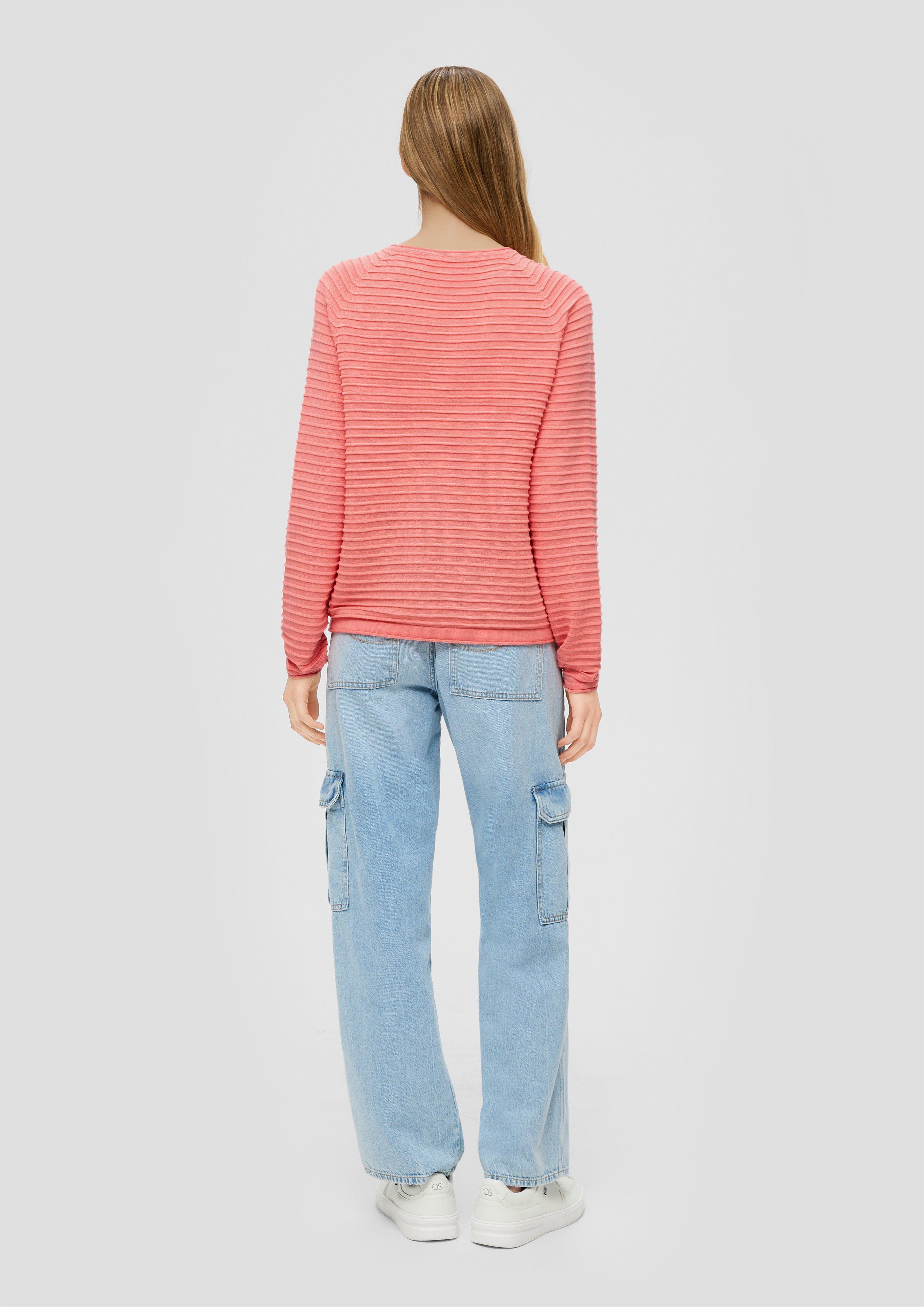 Strickpullover mit Streifen-Optik  2154039-23W0