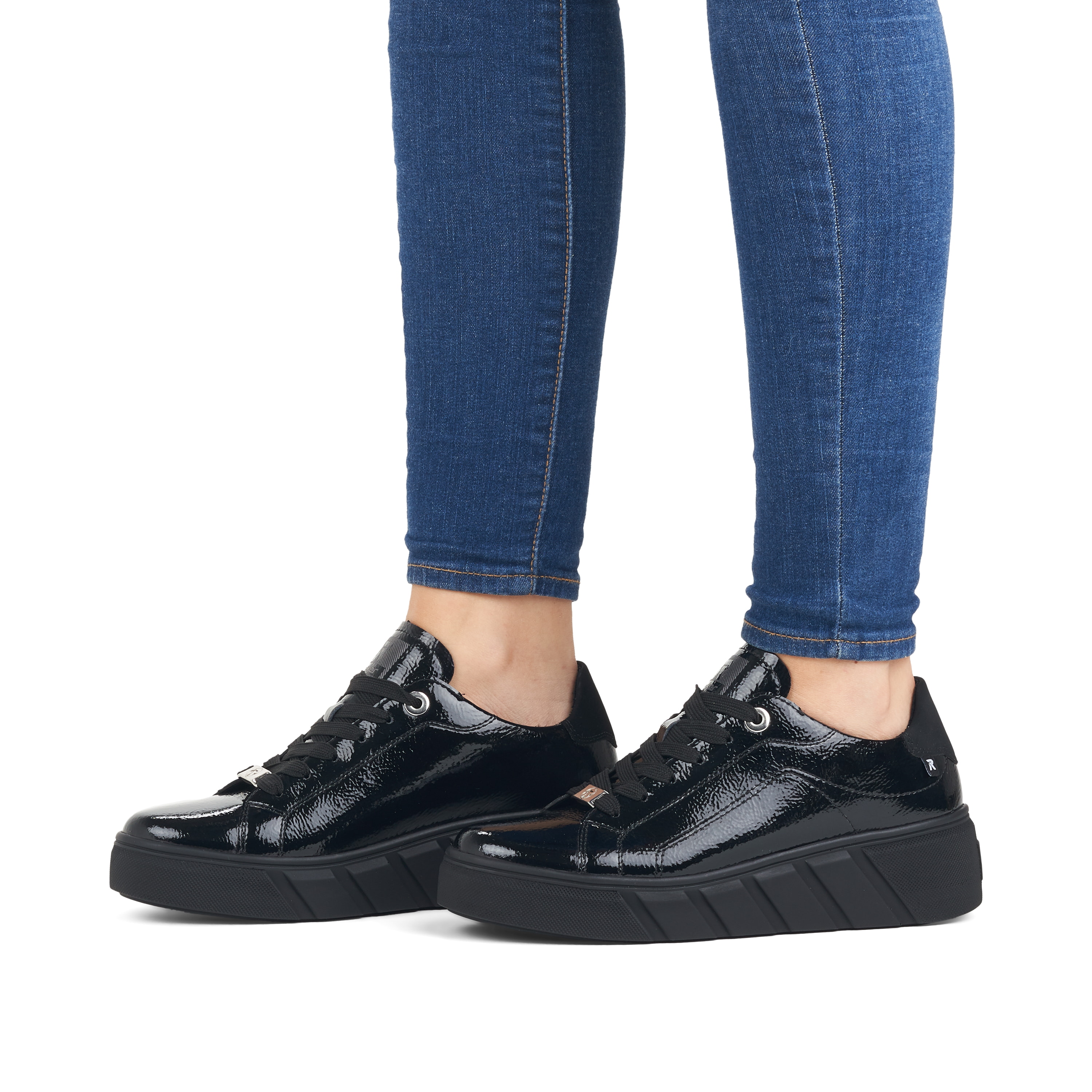 Rieker Damen Sneaker Low urban black