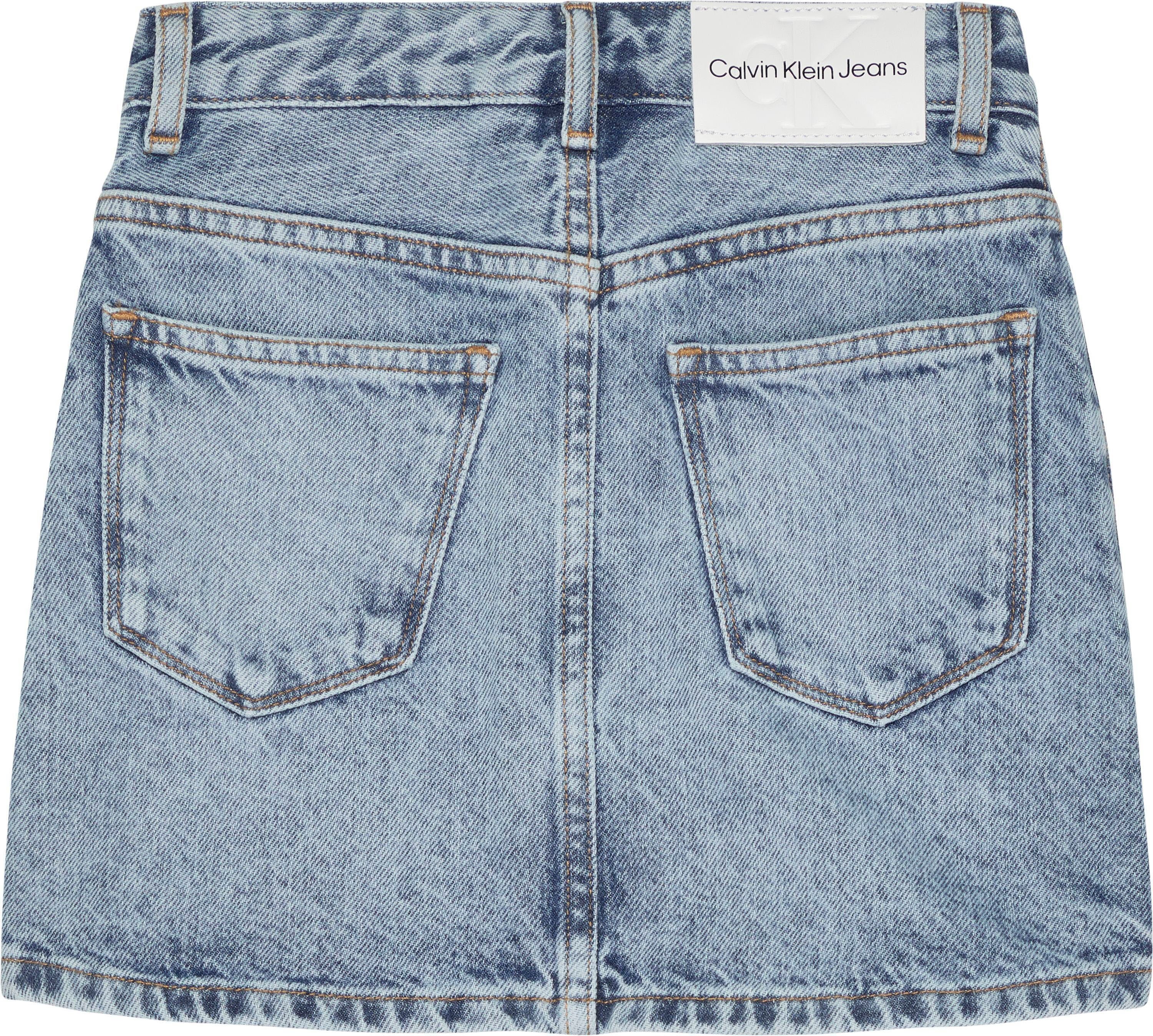 Calvin Klein Jeans Jeansrock Kinder Kids Junior MiniMe,in A-Linie
