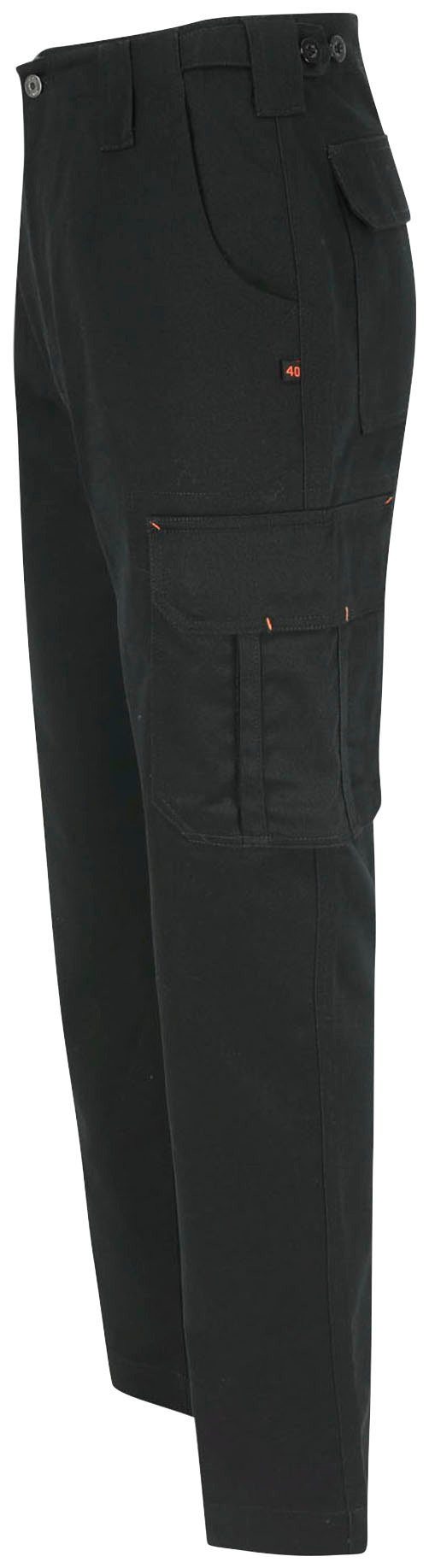 Herock Arbeitshose Odin Hose 100% Baumwolle, wasserabweisend, viele Taschen, einstellbarer Bund