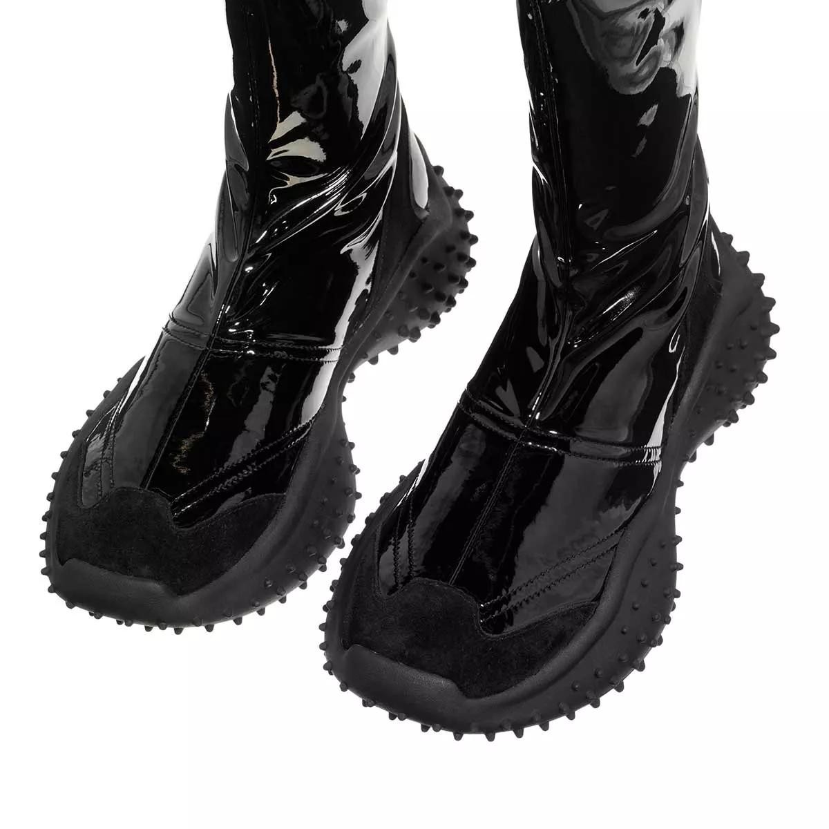 MSGM Stiefeletten schwarz Stiefel