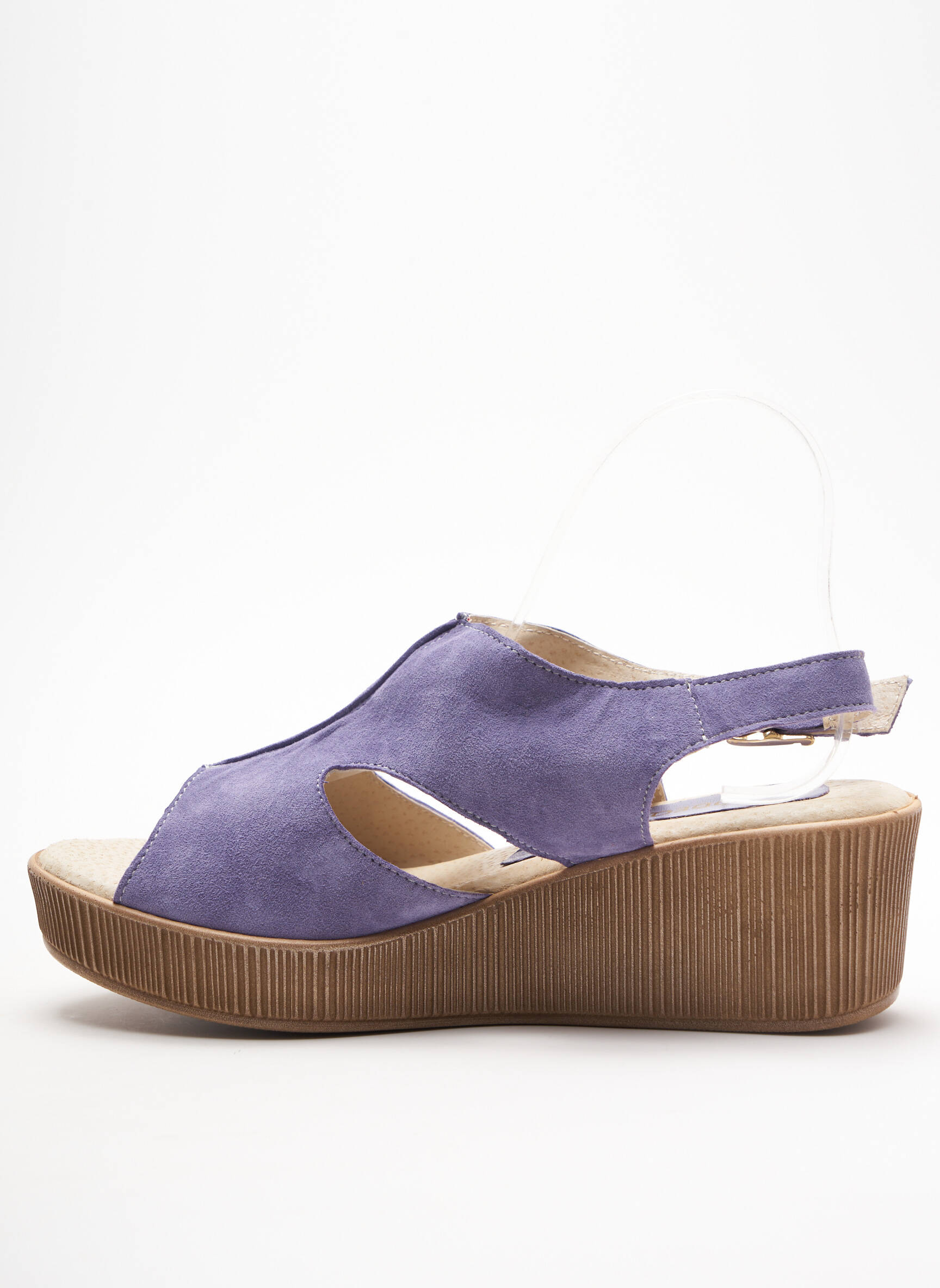 Brodequins Sandales Nu Pieds Femme couleur violet