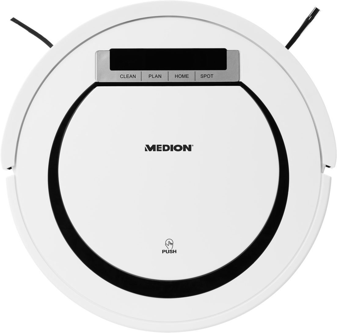 Medion® Saugroboter E10 MD 18600 programmierbar, automatische Rückkehr zur Ladestation
