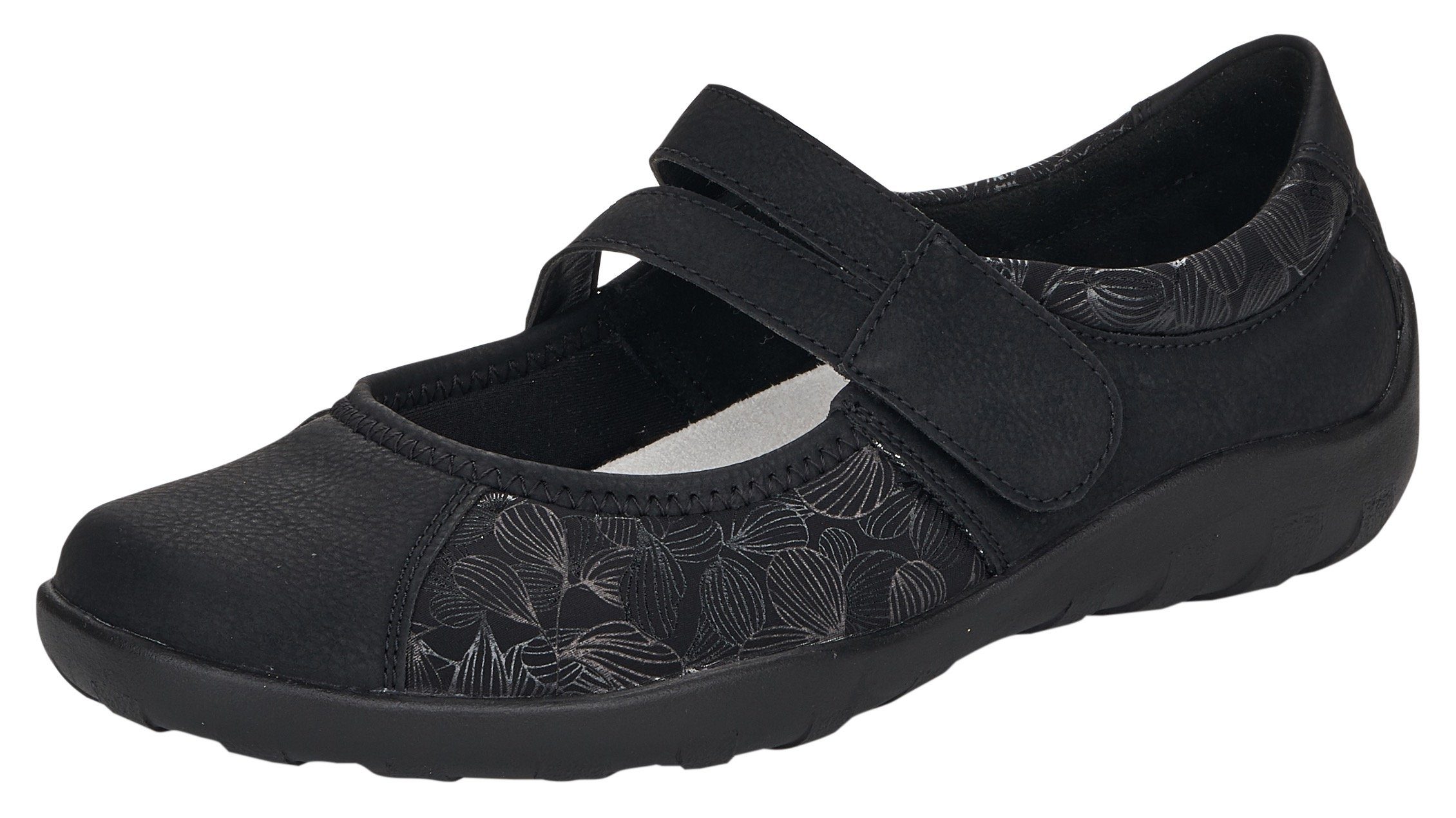 Remonte Ballerina mit dezenter Snake-Optik