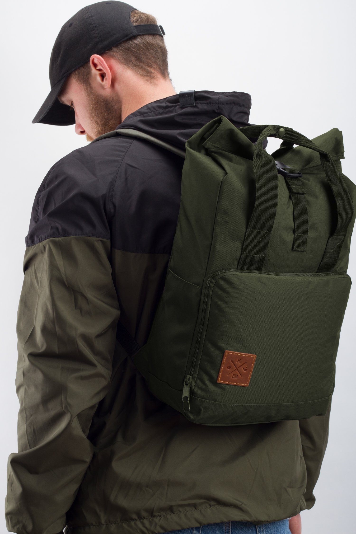 Manufaktur13 Tagesrucksack Roll-Top Daypack - Rucksack, mit Rollverschluss