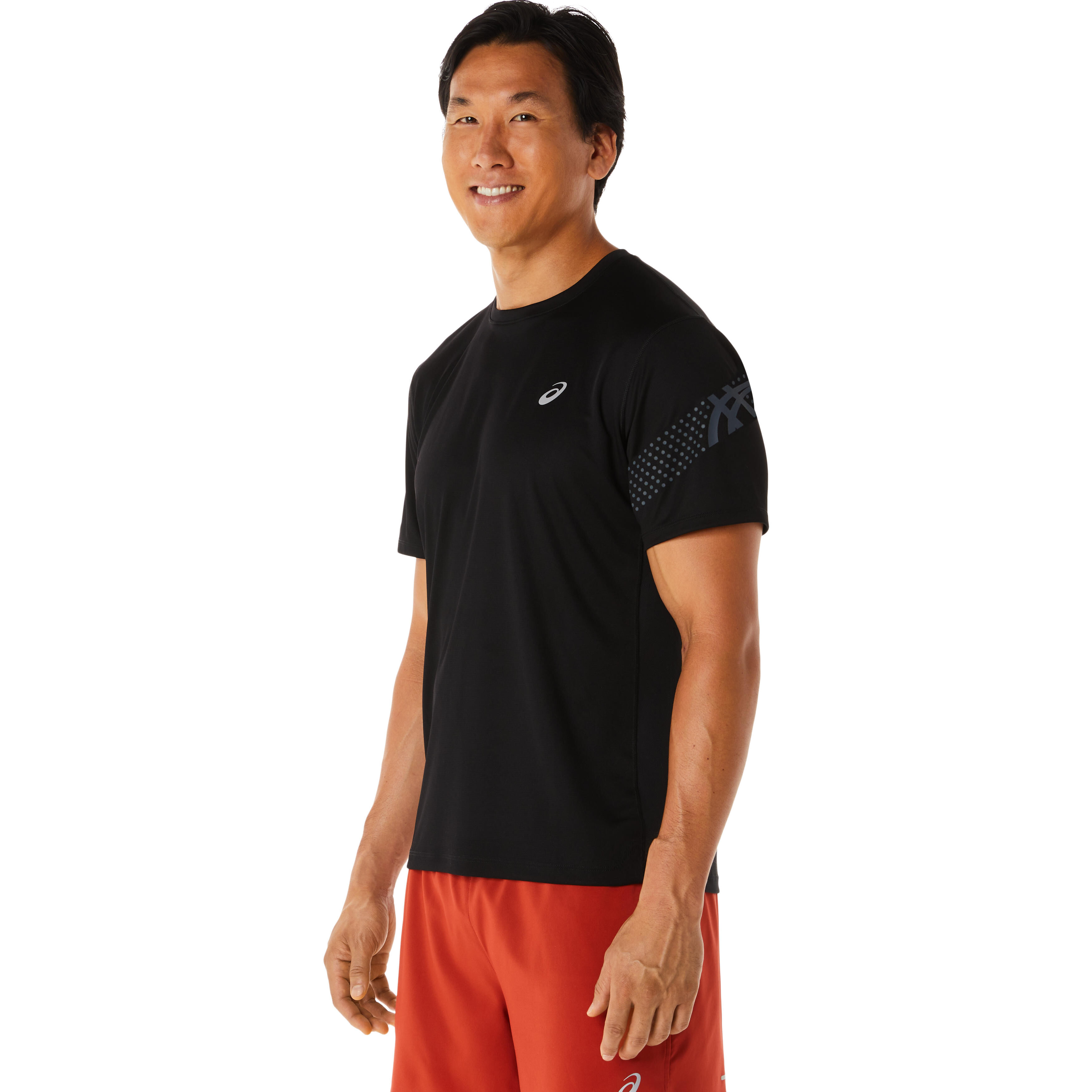 Icon Laufshirt Herren - Schwarz