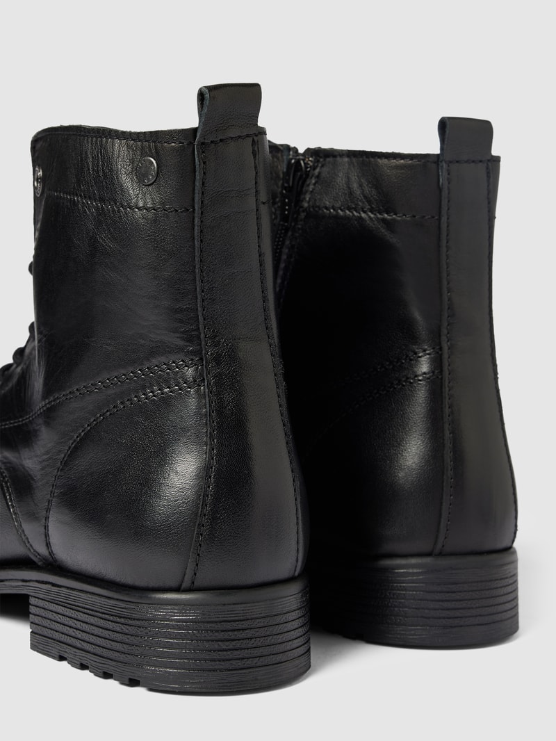 Boots aus Leder Modell 'SHAUN' in schwarz