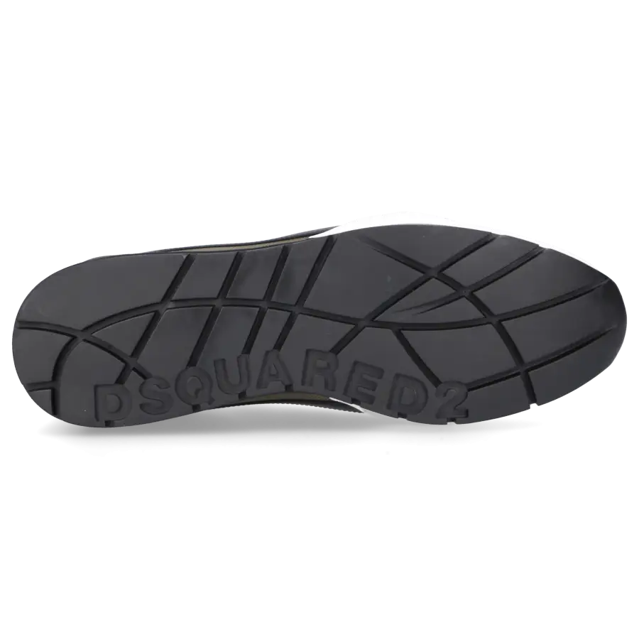 Dsquared2 - Sneaker low LEGENDARY Nubukleder Nylon - grün