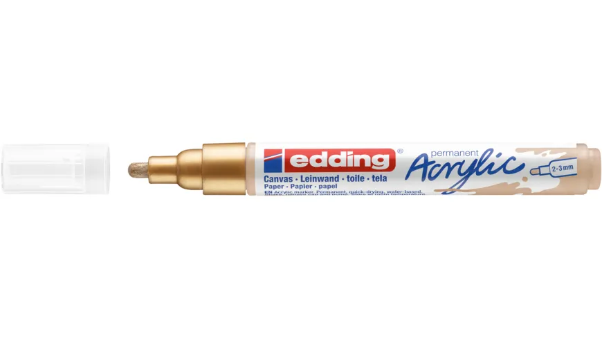 edding Acrylmarker 5100 medium reichgold reichgold