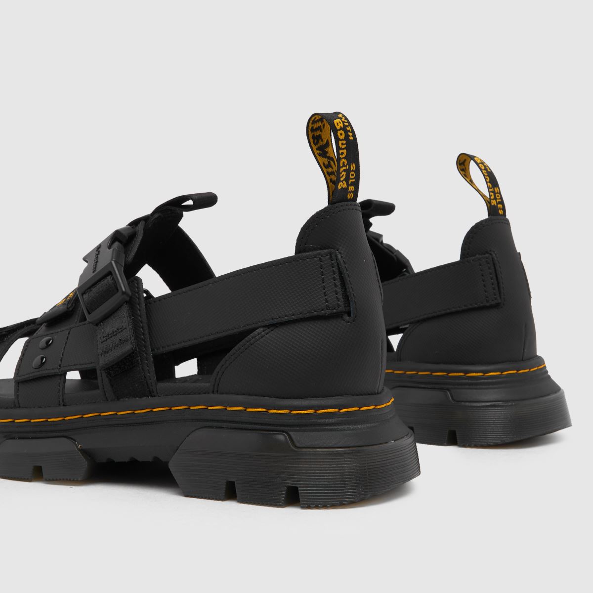 Dr. Martens Pearson szandálok fekete színben