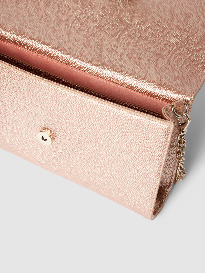 Umhängetasche mit Zierbesatz Modell 'DIVINA' in rose gold