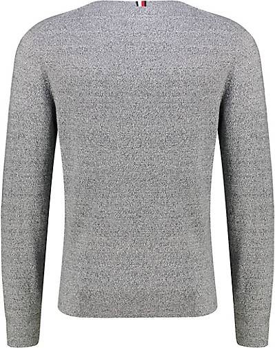 TOMMY HILFIGER Herren Strickpullover V-Kragen Baumwolle/Kaschmir Regular Fit