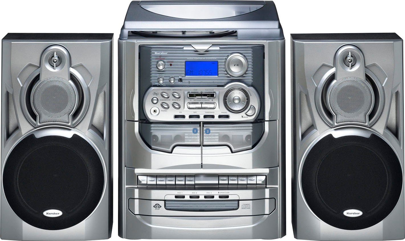 Karcher KA 5300 Stereoanlage (FM-Tuner mit RDS)