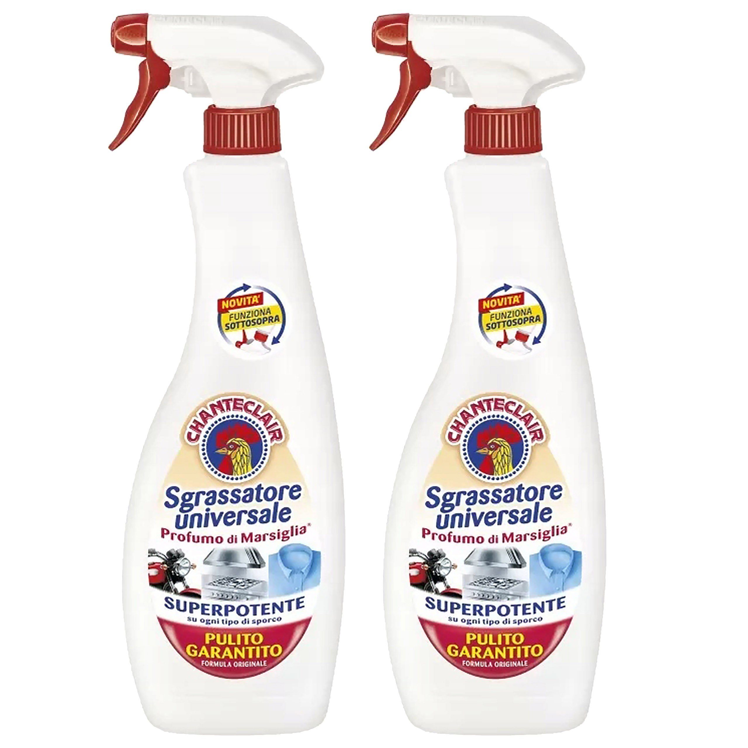 Sarcia.eu Chanteclair Fettlöser Marsiglia 600 ml x3 Küchenreiniger
