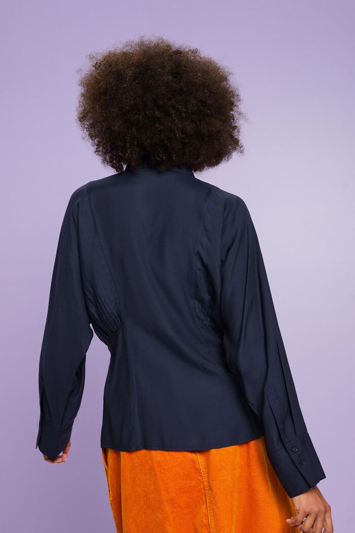 Bluse mit Fledermausärmeln, LENZING™ ECOVERO™