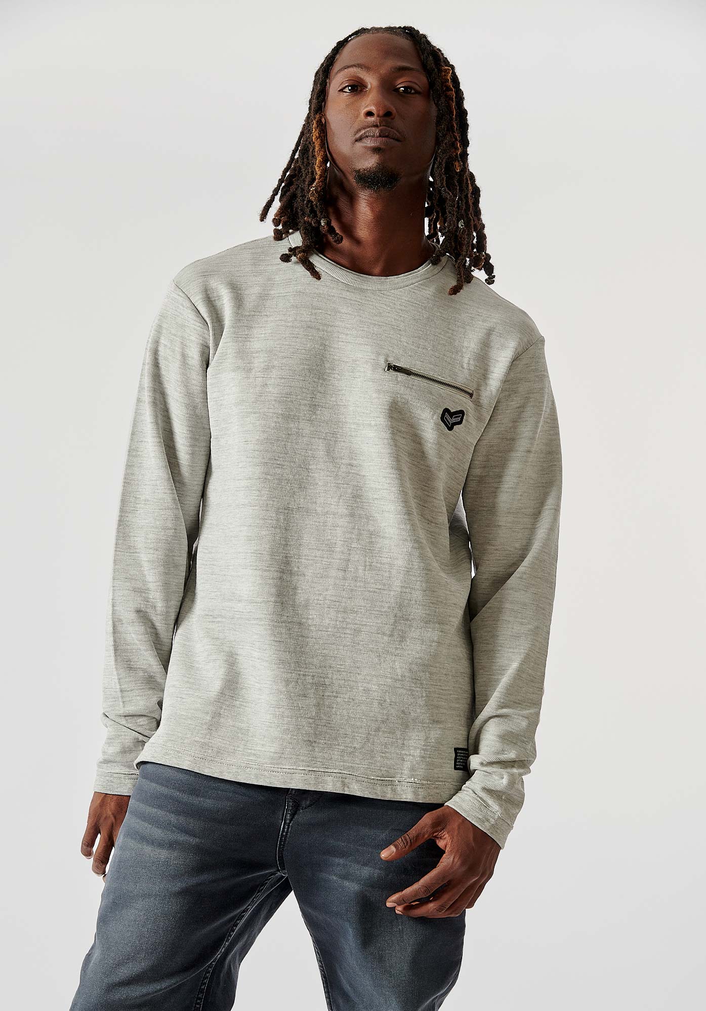 TAO    T-shirt gris homme