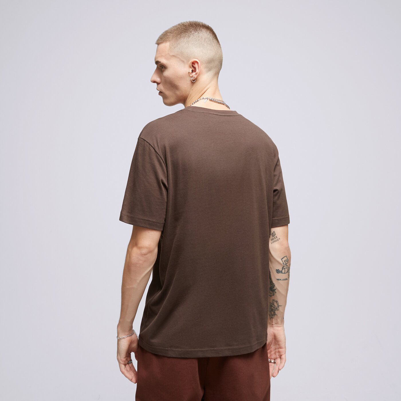 CHAMPION T-SHIRT CREWNECK Braun