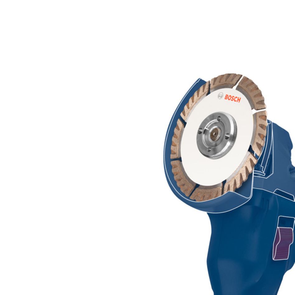 Bosch Blue Zubehör 2608626136 Lamellenschleifscheibe X451 Multi Material Ø115 mm Körnung 120 gerade Ausführung