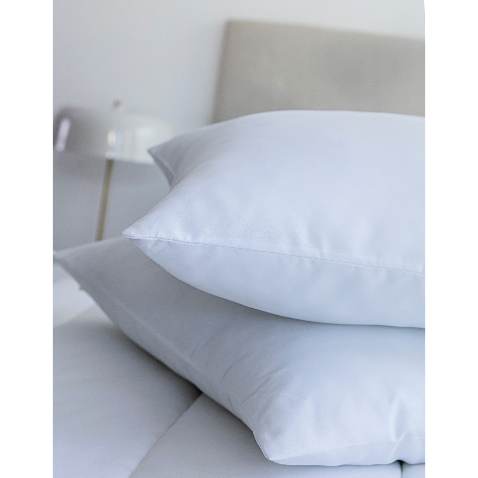 Oreiller microfibre confort moelleux