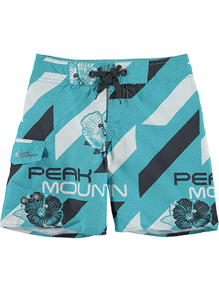 Peak Mountain Badeshorts in Türkis günstig kaufen