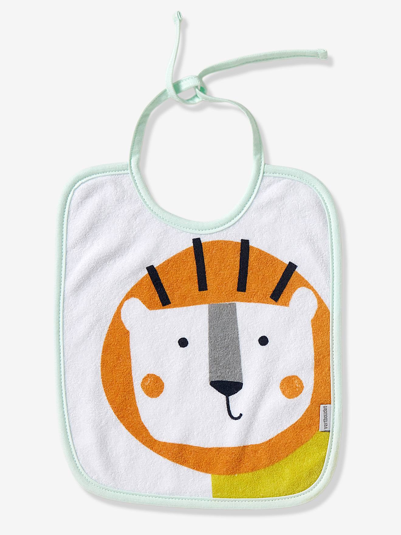 Vertbaudet 7er-Pack Baby Lätzchen Oeko-Tex - farblich sortiert pandafreunde