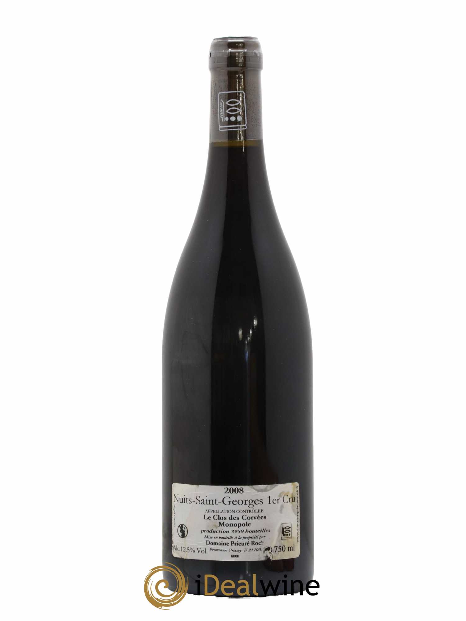 Nuits Saint-Georges 1er Cru Le Clos des Corvées Prieuré Roch  2008 - Lot de 1 Bouteille