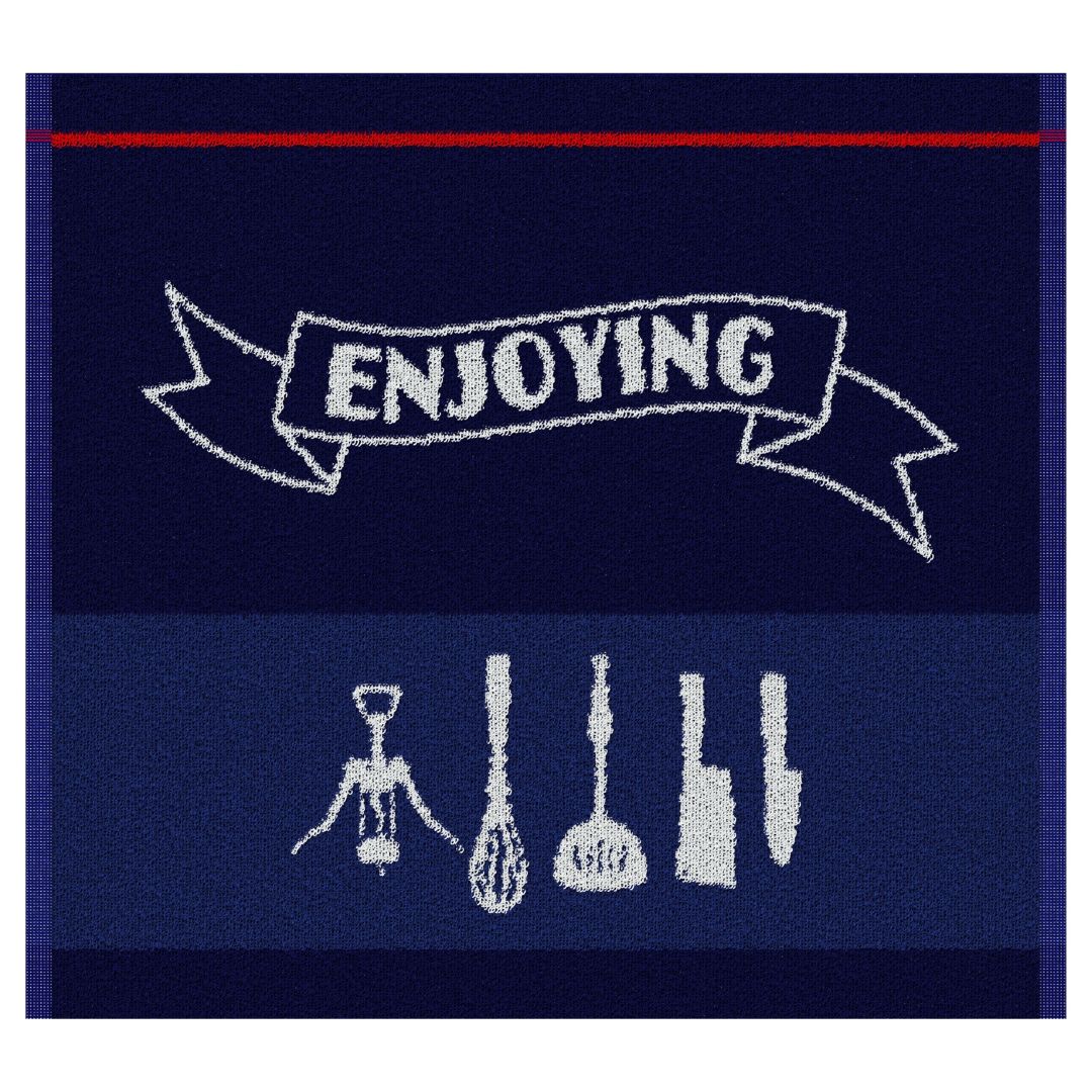 DDDDD Enjoying 50 x 55 cm 6er-Set Küchenhandtücher