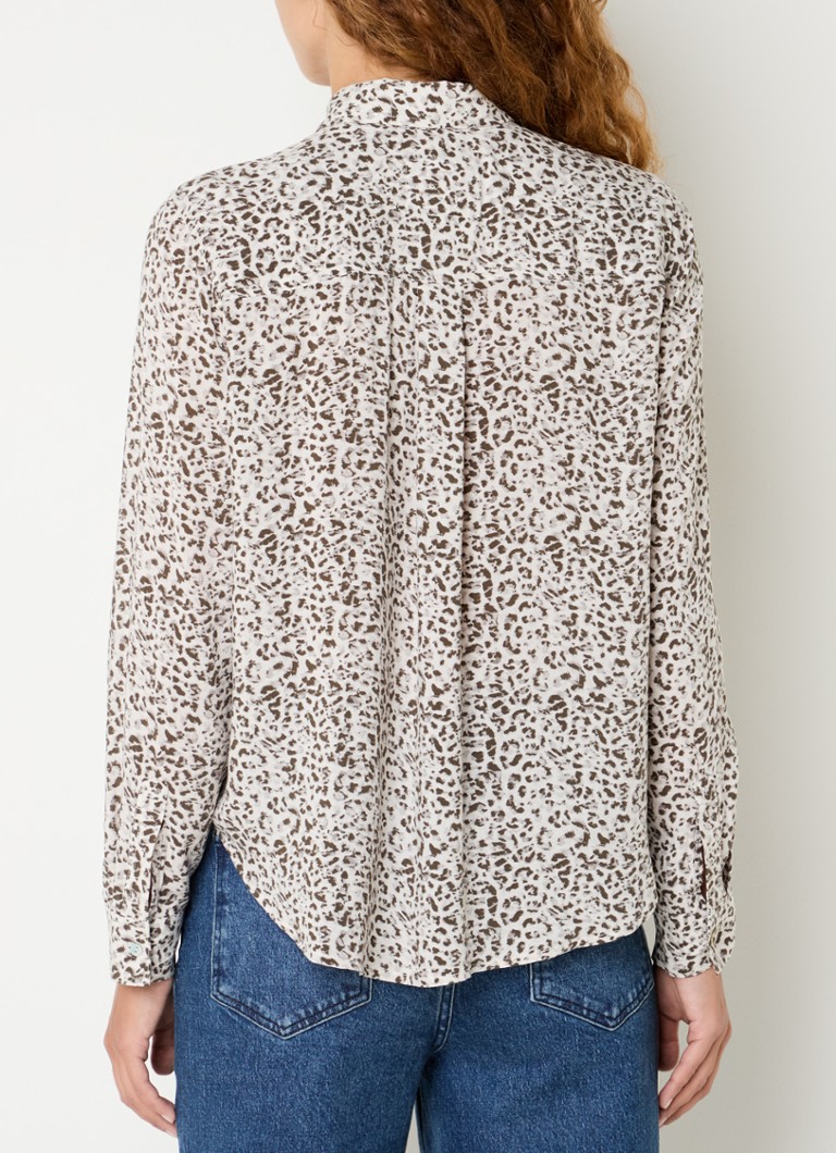 Blusa Josephine da Rails com estampa de leopardo