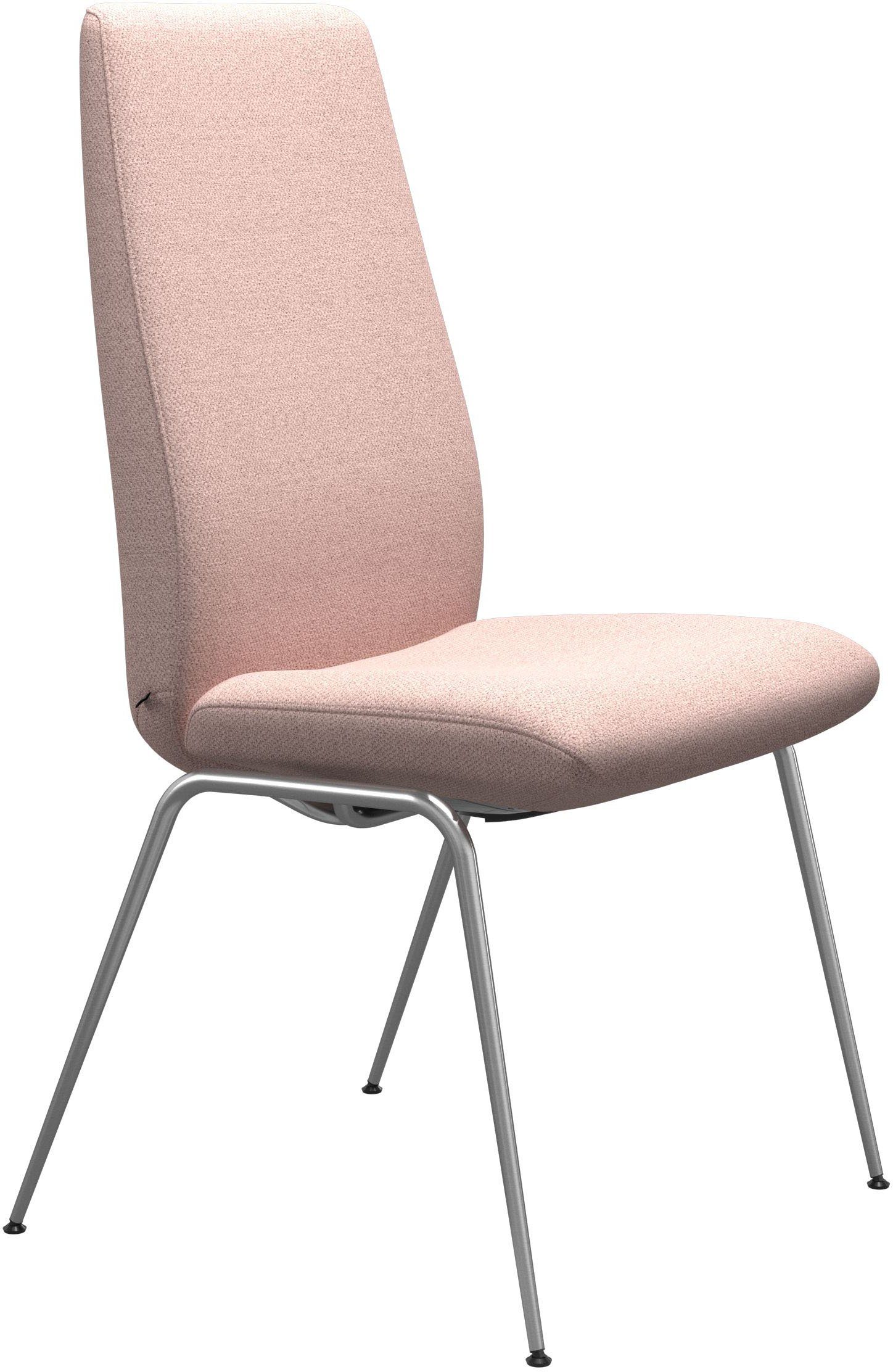 Stressless® Polsterstuhl Laurel, High Back, Größe L, mit Beinen aus Stahl in Chrom matt