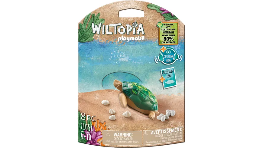 PLAYMOBIL 71058 WILTOPIA Riesenschildkröte