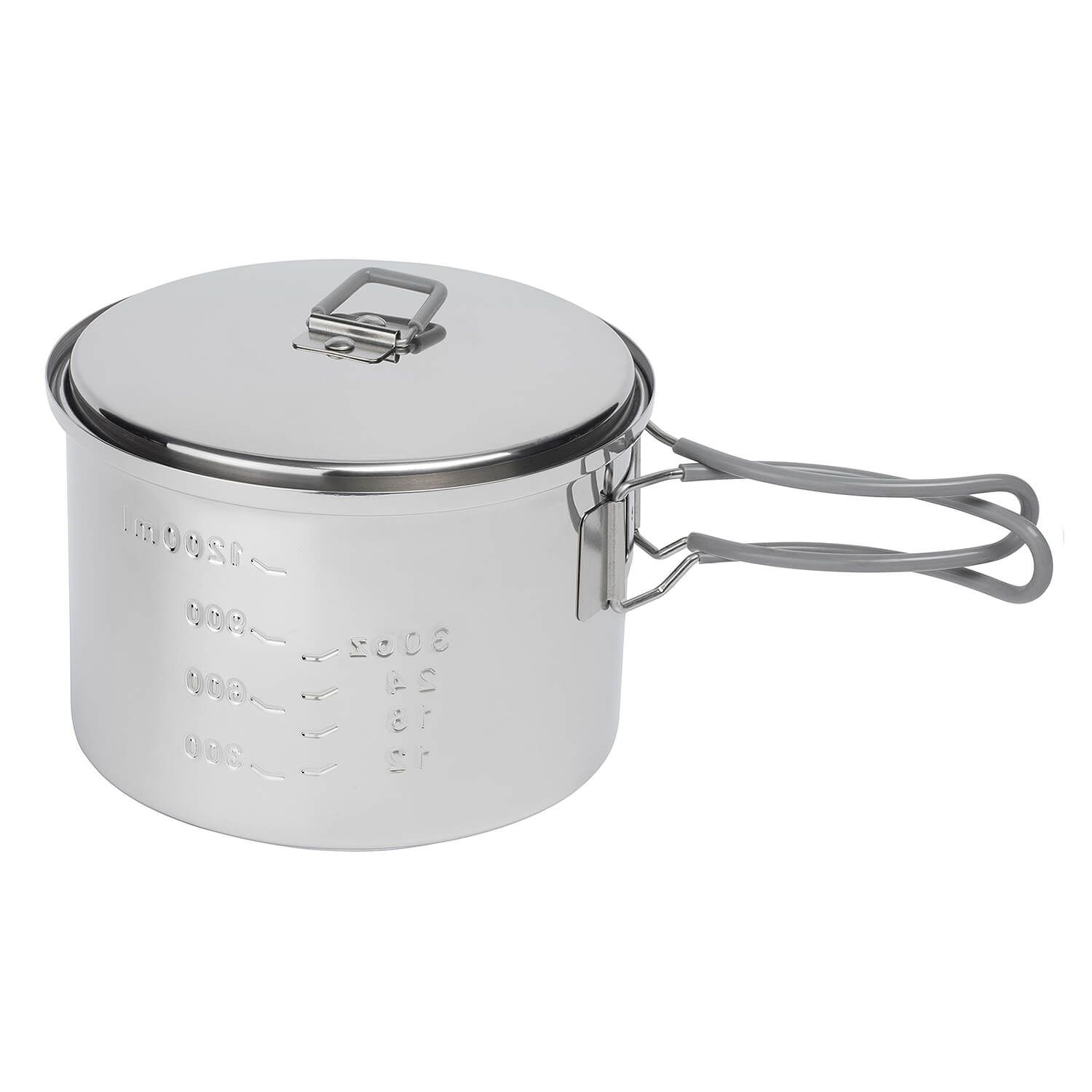 Topf aus 18/8 Edelstahl 1600 ml