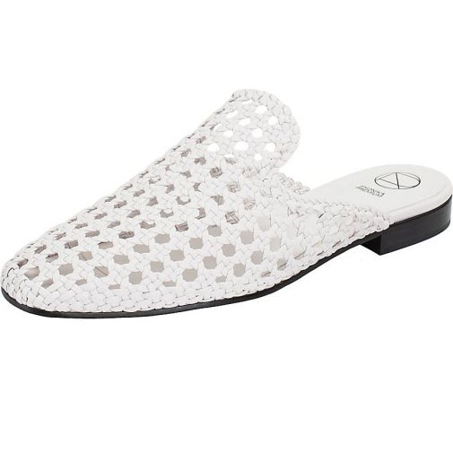 ekonika Mules mit modischem Lochmuster